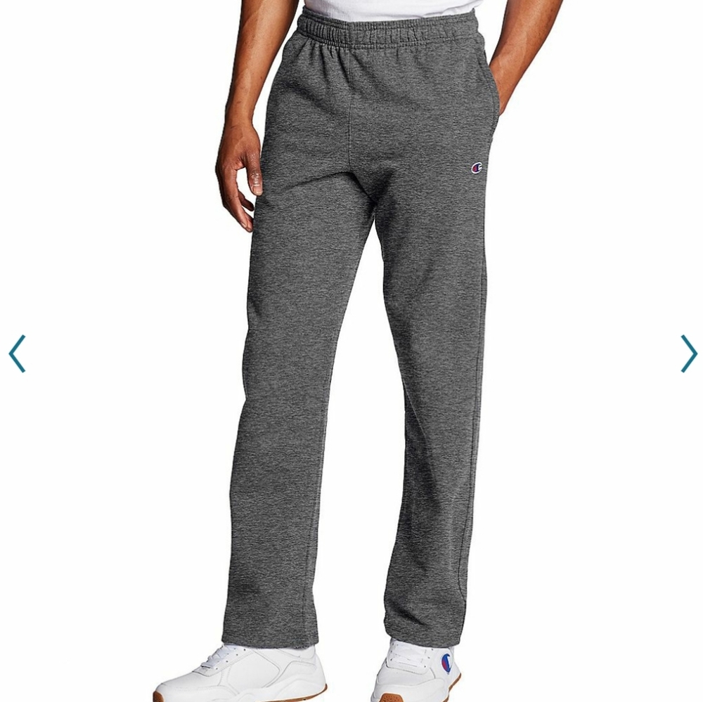 Champion Powerblend Fleece Gray Sweatpants